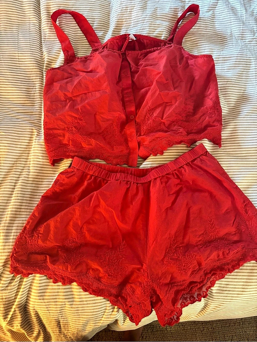 Old Navy Red/Orange matching set
